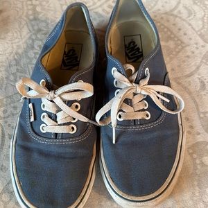 Vans Tie Blue Mens  sz 8